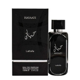 ادکلن حیاتی مشکی مردانه لطافه (Lattafa Hayaati)، ادوپرفیوم اورجینال با رایحه خنک و چوبی
