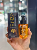 سرم مو انزو مدل Argan Oil، ترمیمکننده مو با روغن آرگان و کراتین برزیلی، حجم ۶۰ میلیلیتر – فروشگاه کیوت گرام