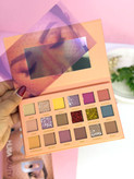 پالت سایه چشم HUXIA BEAUTY مدل NUDE، بهترین سایه با پیگمنت بالا، ۱۸ رنگ مات و شاین – فروشگاه کیوت گرام