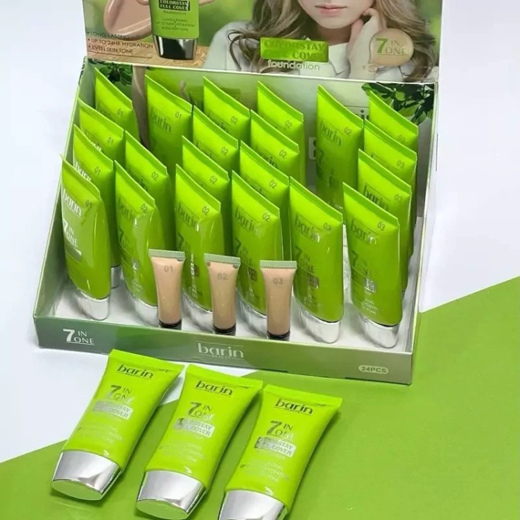 کرم پودر بارین بیوتی تیوپی جعبه 24 عددی