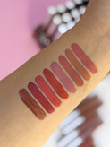 رنگ بندی رژ لب مایع کویدن رز MATTE LIPSTICK | مجموعه ۸ عددی مات و سبک