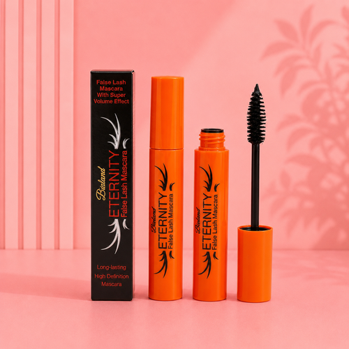 ریمل اترنیتی مدل False Lash حجم دهنده مژه با بسته بندی نارنجی