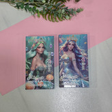 پالت آرایشی همه کاره موکالر مدل Mermaid PARTY شامل ۲۴ رنگ سایه چشم، رژ لب، رژگونه، هایلایتر، سایه ابرو و پودر صورت