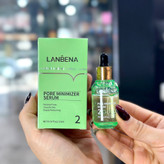 سرم منافذ باز صورت لانبنا LANBENA Pore Minimizer Serum حجم 17 میلیلیتر برای کاهش ظاهر منافذ باز و کنترل چربی پوست