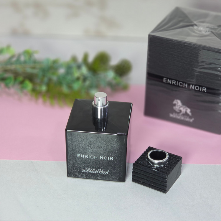 ادکلن مردانه لالیک مشکی وینچستر Winchester Encre Noire ادو پرفیوم 100 میلی لیتر